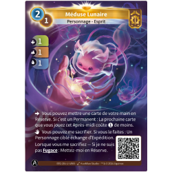 Méduse Lunaire Carte Unique Axiom Altered TCG