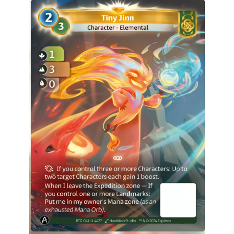 Tiny Jjinn Unique Muna Altered TCG