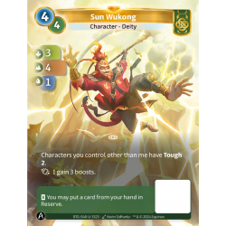 Sun Wukong carte Unique Muna Altered TCG