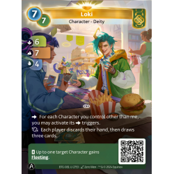 Loki ALT carte Unique Muna Altered TCG