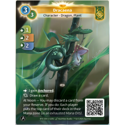 Dracaena Carte Unique Muna Altered TCG