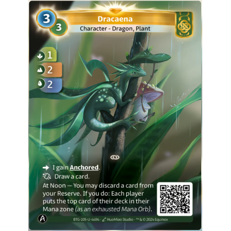 Dracaena Unique Card Muna Altered TCG