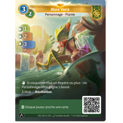 Aloe Vera Carte Unique Muna Altered TCG