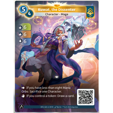 Kuwat, The Dissenter Unique KS Ordis Altered TCG