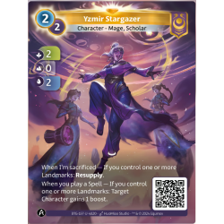 Augure Yzmir carte Unique Yzmir Altered TCG