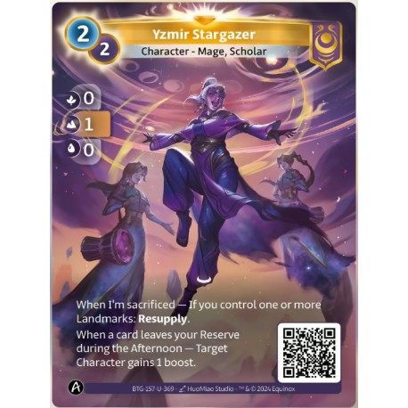 Yzmir Stargazer (0-1-0) Unique Card Yzmir Altered TCG