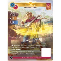 Skald Lyra Carte Unique Lyra Altered TCG