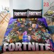 Fortnite Bedding Set Anime Battle Royale Duvet Cover with Pillowcase, 4 Bedding Sizes