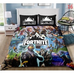 Fortnite Bedding Set Anime Battle Royale Duvet Cover with Pillowcase, 4 Bedding Sizes