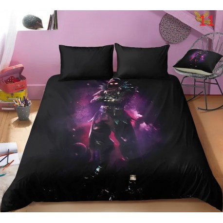 Fortnite Bedding Set Anime Battle Royale Duvet Cover with Pillowcase, 4 Bedding Sizes