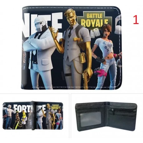 Fortnite Royale Battle Leather Wallet for Men Perfect Gift