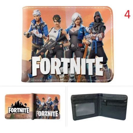 Portefeuille Fortnite Royale Battle en cuir pour hommes, cadeau idéal