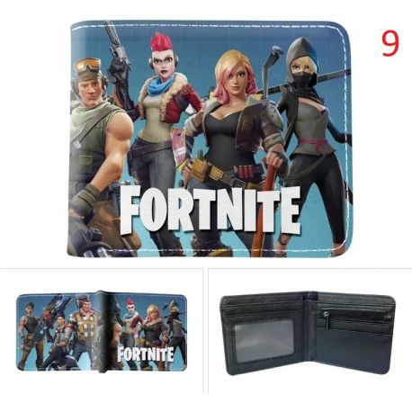 Portefeuille Fortnite Royale Battle en cuir pour hommes, cadeau idéal