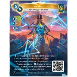 Anubis (4-4-4) carte Unique Ordis Altered TCG 