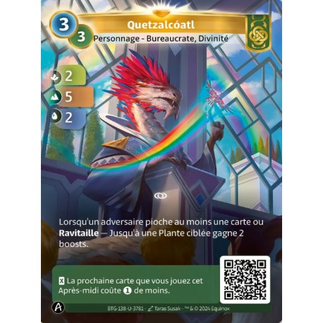 Quetzalcoatl 3-3 Carte Unique Muna Altered TCG KS