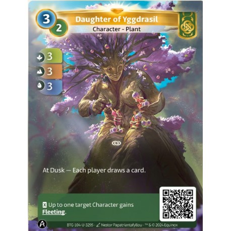 Daughter of Yggdrasil Unique Card Muna Altered TCG KS