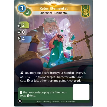 Kelon Elemental Unique Card Muna - Altered TCG Edition KS