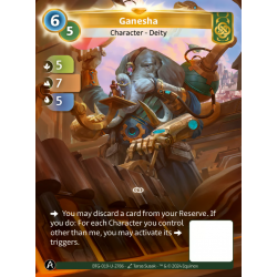 Ganesh carte Unique Muna Altered TCG