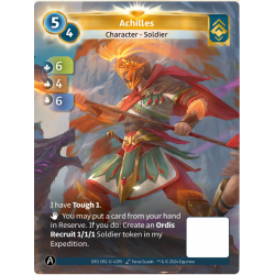 Achilles Carte Unique Altered TCG