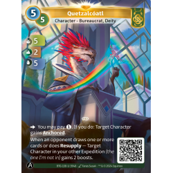 Quetzalcoatl Carte Unique Altered TCG KS