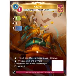 Anansi Carte unique Lyra Altered TCG