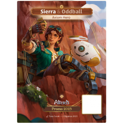 SIERRA & ODDBALL Carte Promo 2023 Altered TCG