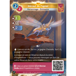 Héraut de Papier (1-0-2) Unique Lyra Altered TCG