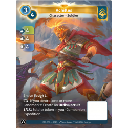 Achille 3-4 Carte Unique Ordis Altered TCG 