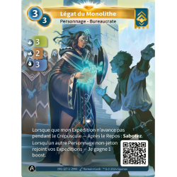 Légat du Monolithe (3-2-3) Carte Unique Ordis Altered TCG