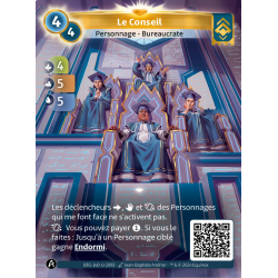 Le Conseil 4-4 Carte Unique Ordis Altered TCG