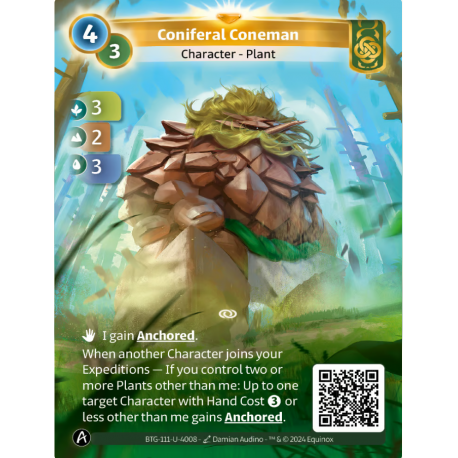 Coniferal Coneman 4-3 Unique Muna Altered TCG