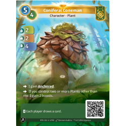 Pignon Pugnace 5-4 Carte Unique Muna Altered TCG