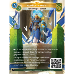 Gardienne Ordis (0-0-3) Carte Unique Muna Altered TCG