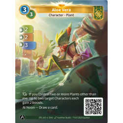 Aloe Vera (2-2-3) Carte Unique Muna Altered TCG