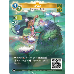 Parvati (4-0-2) Carte Unique Muna Altered TCG