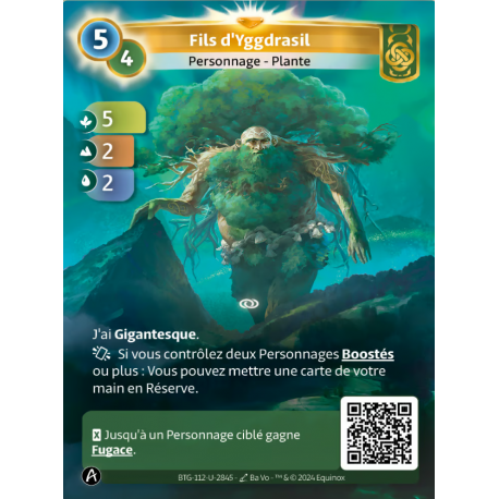 Fils d'Yggdrasil Carte Unique Muna Altered TCG