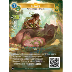 Mowgli 1-1 Carte Unique Muna Altered TCG