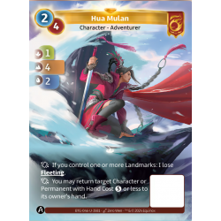 Hua Mulan 2-4 Carte Unique Bravos Altered TCG Edition KS