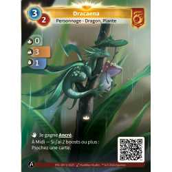 Dracaena 3-2 Carte Unique Bravos Altered TCG