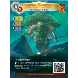 Fils d'Yggdrasil Carte Unique Bravos Altered TCG