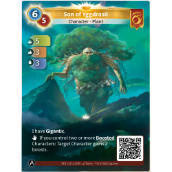 Fils d'Yggdrasil Carte Unique Bravos Altered TCG