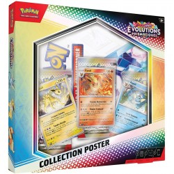 Coffret Poster Evolutions Prismatiques Pokémon EV8.5