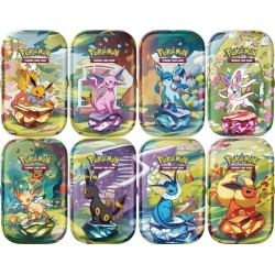 Display 8 Mini Tins - Évolutions Prismatiques EV8.5 Pokémon