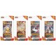 x 4 Boosters Pokémon Etincelles Déferlantes Pokémon - ARTSET Blister - EV08