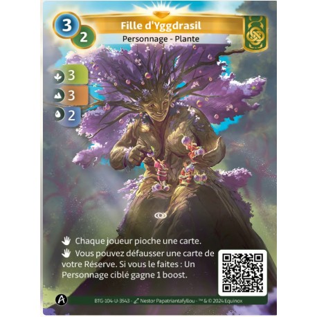 Fille d'Yggdrasil 3-2 Carte Unique Muna Altered TCG - Edition KS