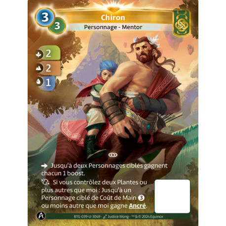 Chiron 3/3 Carte Unique Muna Altered TCG 