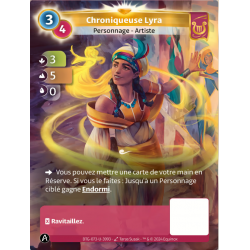 Chroniqueuse Lyra 3-5-0 Carte Unique LYRA