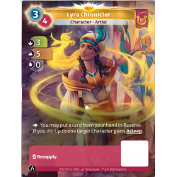 Chroniqueuse Lyra 3-5-0 Carte Unique LYRA