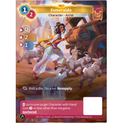 Esmeralda 1/2 Carte Unique Lyra Altered TCG