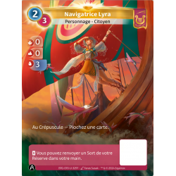 Navigatrice Lyra 2/3 Carte Unique Lyra Altered TCG